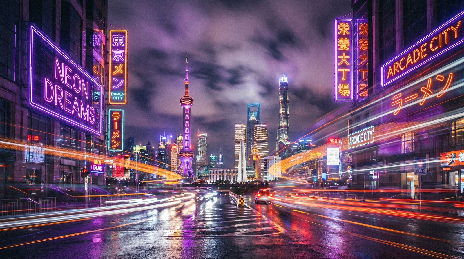 黑丝城市夜景视频